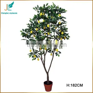 160cm Decorative Wholesale Artificial Lemon Tree Bonsai for Sale thumbnail-3