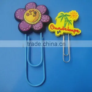 Flower and Tree Design Promotional Pvc Book Marks Book Clips thumbnail-1
