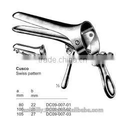 105 x 27 mm Cusco Swiss Pattren Gynaecology Specula thumbnail-1