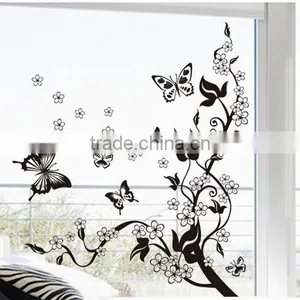 Best Selling Butterfly Flower Wall Stickers Home Decor thumbnail-3