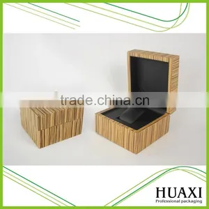 Watch Box Factory Manufacturer Brown Wooden Watch Display Box thumbnail-2