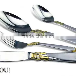 Factory Direct Qana Stainless Steel Cutlery Set thumbnail-2