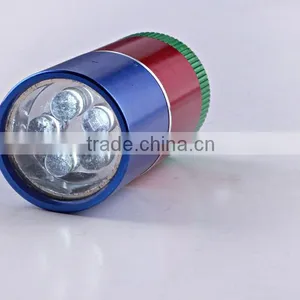 Colorful Mini Aluminum LED Torch With 5LED thumbnail-2