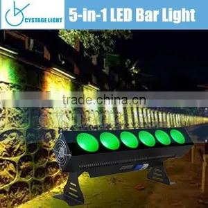 6x25W RGBWA 5 IN 1LED Bar Light Wall Wash Light thumbnail-2