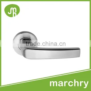 MH-0317 304 Stainless Steel Solid Lever Interior Door Handle thumbnail-1