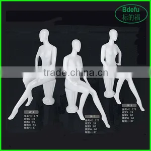 Female Mannequin / Sitting Mannequin/ Cheap Display Mannequin thumbnail-1