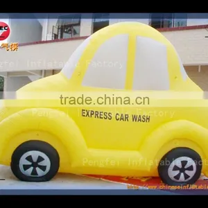 Best Customized Yellow Car Model Inflatable Model for Sale thumbnail-1