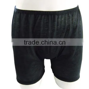 Cheap Black Cotton Men Boxer Shorts thumbnail-1