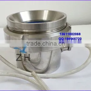 High Quality Mirror Finish Hot Sale Sanitary Tri Clamp Union Sight Glass thumbnail-1