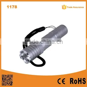 1178 5W XPE R2 LED High Power Light Mini Torch With Attack Head thumbnail-1