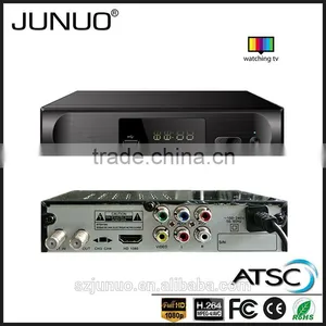 JUNUO China Manufacture OEM Good Quality Free to Air Tuner hd Mpeg4 Mstar ATSC Digital tv Receiver Mexico thumbnail-2