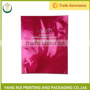 Customized Certificated Resealable Custom Printed Facial Mask Bags thumbnail-3