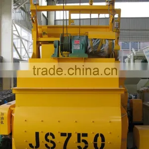High Capacity Electric Concrete Mixer,twin-shaft Concrete Mixer India,JS750 Concrete Mixer in Sri Lanka thumbnail-2