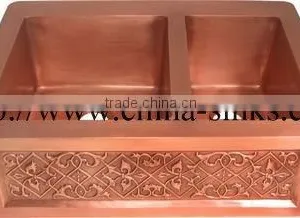 Kitchen Copper Sink thumbnail-1