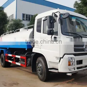 China Mainland Water Truck Price Dongfeng 8-12cbm Water Tank Truck for Sale thumbnail-2