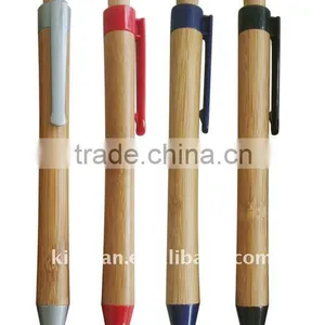 Bamboo Barrel Ball Pen thumbnail-1