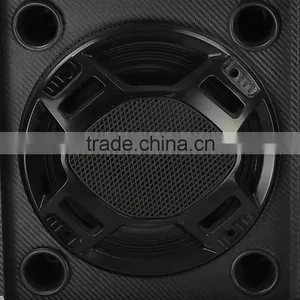 Dance Club Speaker 10 Inch Active Wooden Speaker Box With Colorful Light thumbnail-4