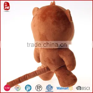 Custom Cute Stuffed Plush Monkey Toy China Manufacturer thumbnail-3
