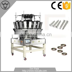 10g-2000g Small Hardware 20 Heads Multihead Weigher Screw Weighing Scale thumbnail-2