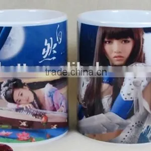 Coated White Sublimation Custom Heat Sensitive Color Change Ceramic Mug thumbnail-1