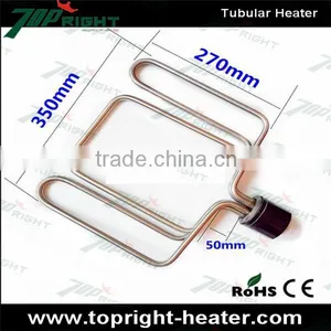Custom 3kw High Resistance Stainless Custom-built Electric Steamer Flange Tubular Heater thumbnail-1