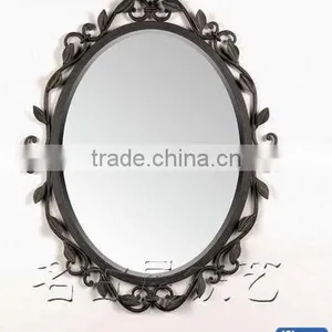 Silver Bathroom Mirror thumbnail-1