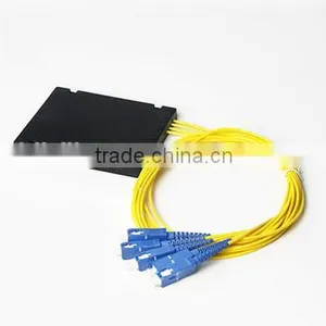GPON EPON 1x8 ABS Box Module Type SC/APC Fiber Optical PLC Splitter Module thumbnail-3