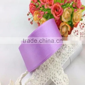 25yards/roll (40mm) 1-1/2" Width Single Face Tape Satin Ribbon Gift Packing Belt Wedding Decoration Crafts thumbnail-3
