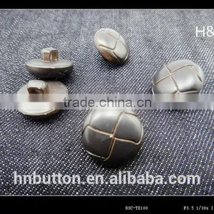 Oeko-tex Approved Hand-crafted Shank Leather Button thumbnail-1