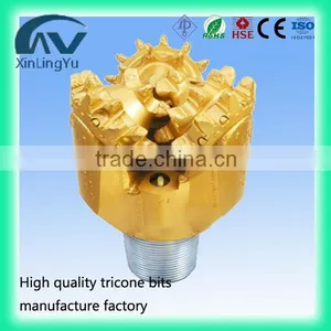 Mill Tooth Tricone Rock Drilling Bits/ Tricone Rock Bit/steel Tooth Tricone Bits thumbnail-1