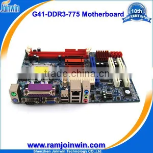 Manufacurer Supports 1333/1066/800/533MHz FSB G41 Processors Memories Motherboard thumbnail-1