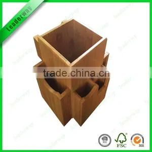Mini Design Bamboo Paper Cup Storage thumbnail-2