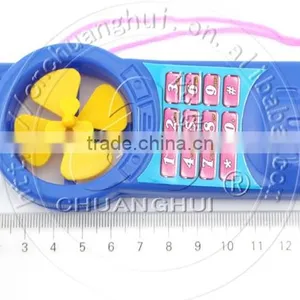 Candy Toy Windmill Mobile Phone / Big Mobile Phone With Whistle and Fan thumbnail-5