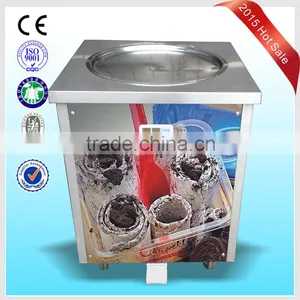 Roll Fry Ice Cream Machine Ice Cream Fried Machine Flat Pan Fried Ice Cream Machine thumbnail-1