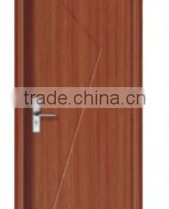Pvc Wooden Door Pvc Coat Interior Room Door Wood Door Design thumbnail-1