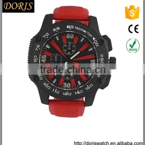 2016 Luxury Top Brand Silicone Strap Man Watch thumbnail-4
