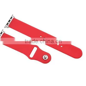 2016 Top Seller on Sport Wristband for Apple Watch Silicon Band Strap With Connector for Both 38MM and 42MM thumbnail-5