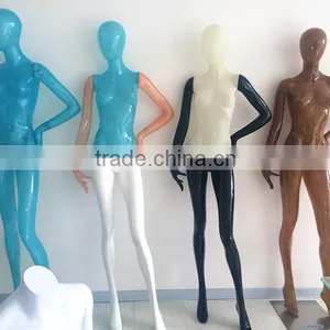 Hot Sale Fashiion Female Mannequin Transparent Plastic Mannequin thumbnail-1