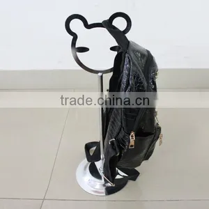 New Arrival!Metal Cute Little Bear Handbag Stand,Bag Display Rack thumbnail-3