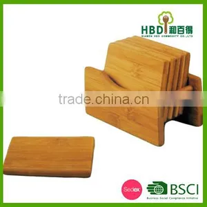 Wooden Coaster/ Bamboo Cup Coasters/ Mug Coaster thumbnail-1