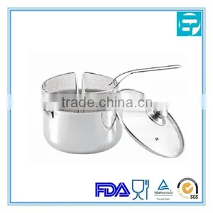 Eco-friendly Aluminum Non-stick Ceramic Chip Pan thumbnail-1