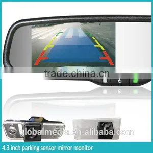 Germid 4.3 Inch OEM Bluetooth Rearview Mirror With Wireless Backup Camera Display thumbnail-2