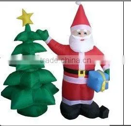 Christmas Santa and Tree thumbnail-1
