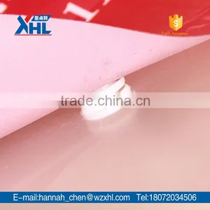 Useful Red Printed Clear File Bag With Snapper thumbnail-4