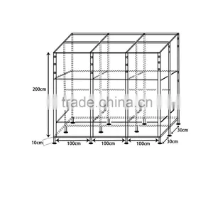 Store Clothes Shelf Type / Modern Style Big Clothing Shelf thumbnail-1