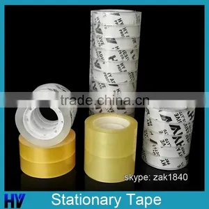 12mm Width Transparent High Quality Bopp Office Stationary Tape thumbnail-5