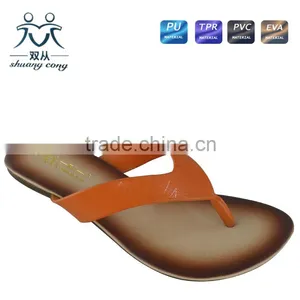 Wholesale Price Colorful Ladies Flip Flop Flat Slipper and Shoes for Women thumbnail-3