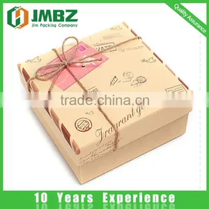 Accept Custom Order and Handmade Feature Cardboard Perfume Box thumbnail-2