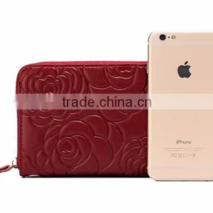 Custom Print Leather Wallet New Design Zipper Women Wallets With Card Slots thumbnail-6