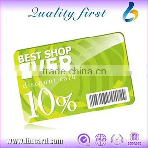 MIFARE Classic 4K Membership PVC Cards With Barcode thumbnail-2